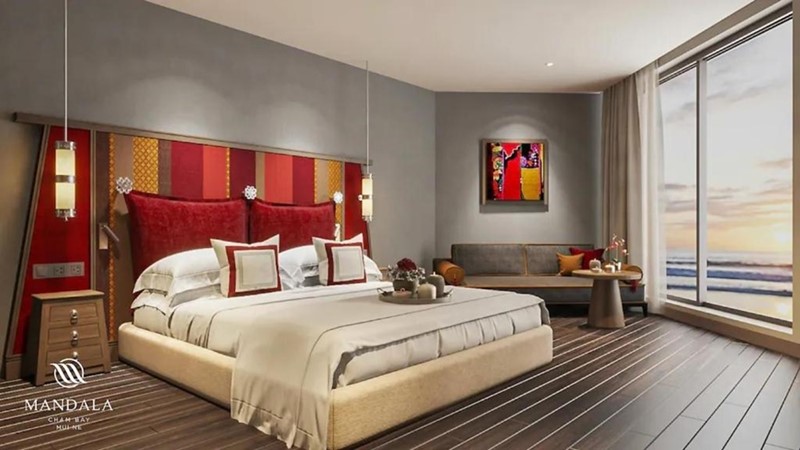 Vị trí S1823 Apec Mandala Wyndham Cham Bay Condotel Mũi Né trên tuyến ĐT716