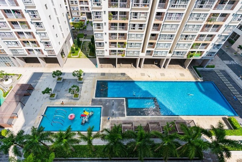 S1823 Apec Mandala Wyndham Cham Bay Condotel Mũi Né nhìn từ bên ngoài